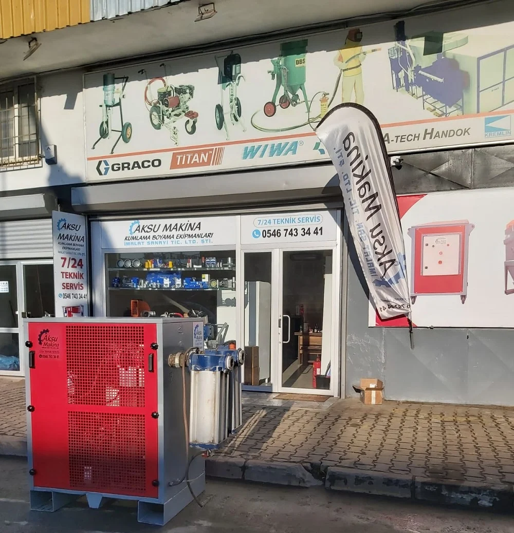 Aksu Makina Kumlama Boyama Sistemleri
